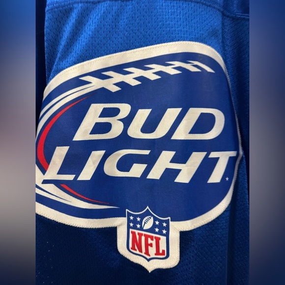 Vintage Bud Light Promotional Football Jersey - Picture 5 of 8